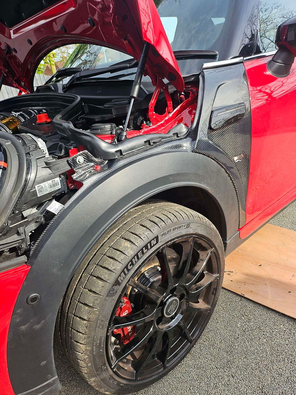 Thumbnail: Mini F55 F56 F57 Genuine Carbon Fibre Front Fender