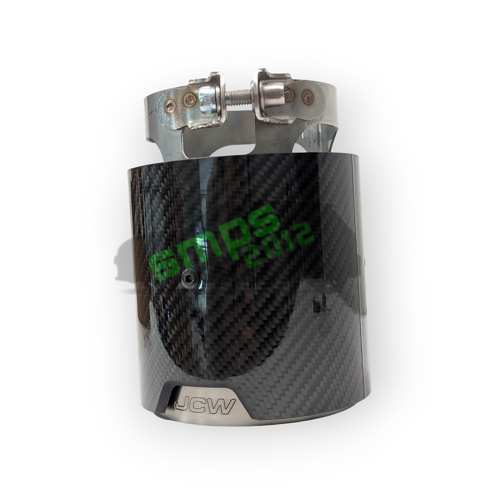 OEM Genuine Carbon Single Exhaust Tip for MINI F66 F67 JCW (2025 +) 18305B46440