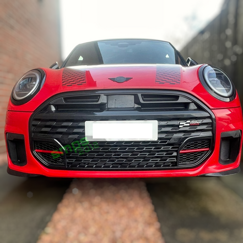MINI F66 JCWフロントグリル（新車外し） Fits MINI JCW F66 F67 Lower Front Centre Grille Duct Stone Guards