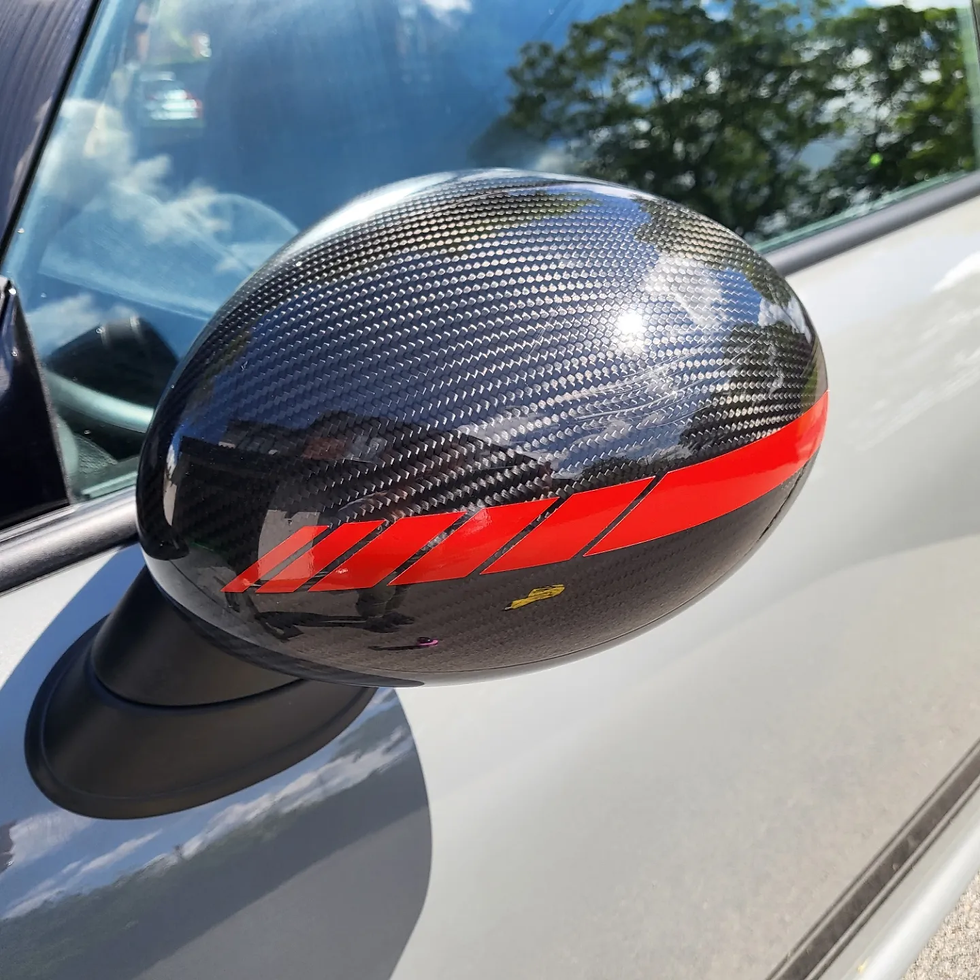 Thumbnail: Mini R53, R56, F56 Mirror Stripe Vinyl Decal Stickers