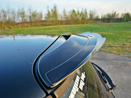 Mini R53 Rear Rear Spoiler Extension Gloss Black Spoiler Cap Extension, Maxton Design for MINI R53 Cooper S ...