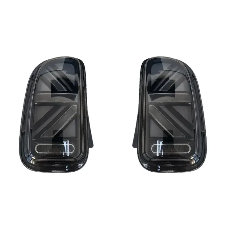 Smoked Union Jack LED Tail Lights for MINI R55 Clubman