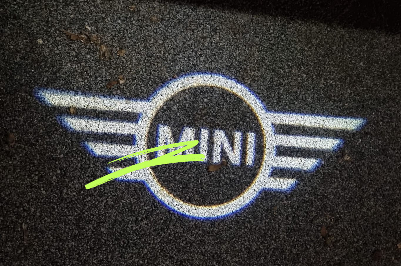 Door Projection Puddle Lights for MINI F65 F66 F67 J01 J05 U25, Cooper 2025+