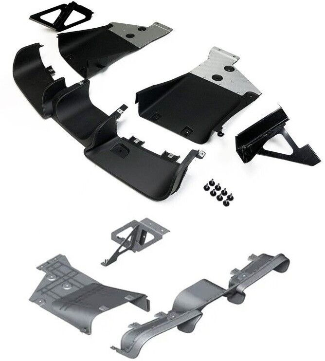 Thumbnail: Genuine Mini R56 JCW / GP2 Aerodynamic Rear Diffuser FULL KIT, 51747330558