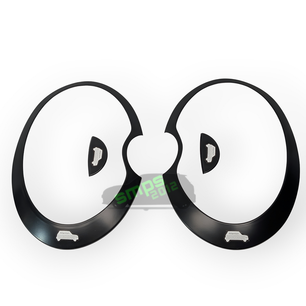 Thumbnail: for MINI R53 Cooper S Xenon Headlight Covers – Black Gloss, Matt, Carbon Look