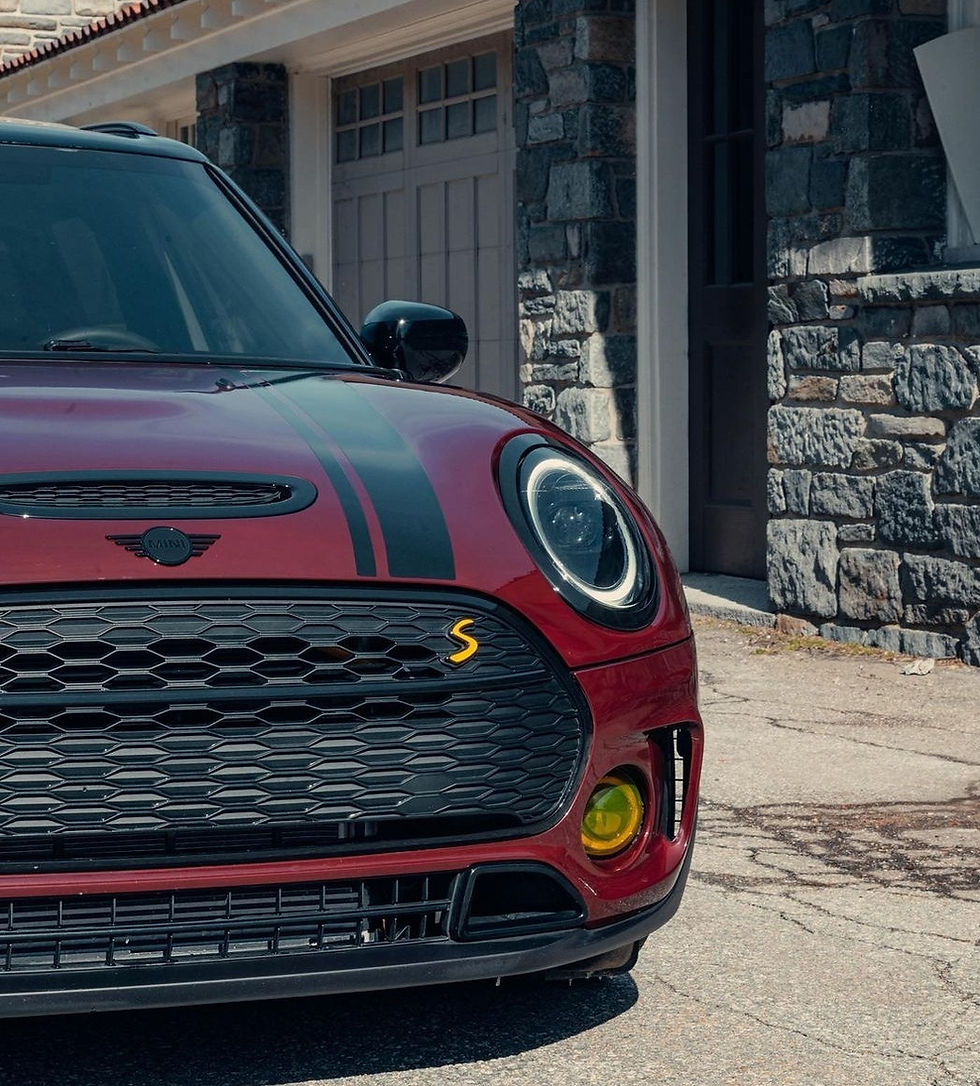 MINI F54 Clubman (2019+) LCI 2 Gloss Black Dechrome Package