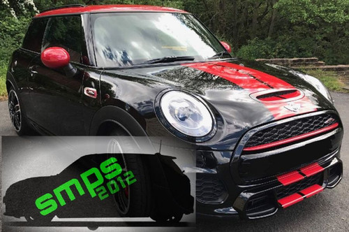 Eosnow 5 Pezzi Gloss Black Faro Fanale Posteriore Griglia Surround Copertura Trim Sostituzione Per Mini F55 F56 F57 One Cooper S Jcw 2014 84477477 - Foto 4