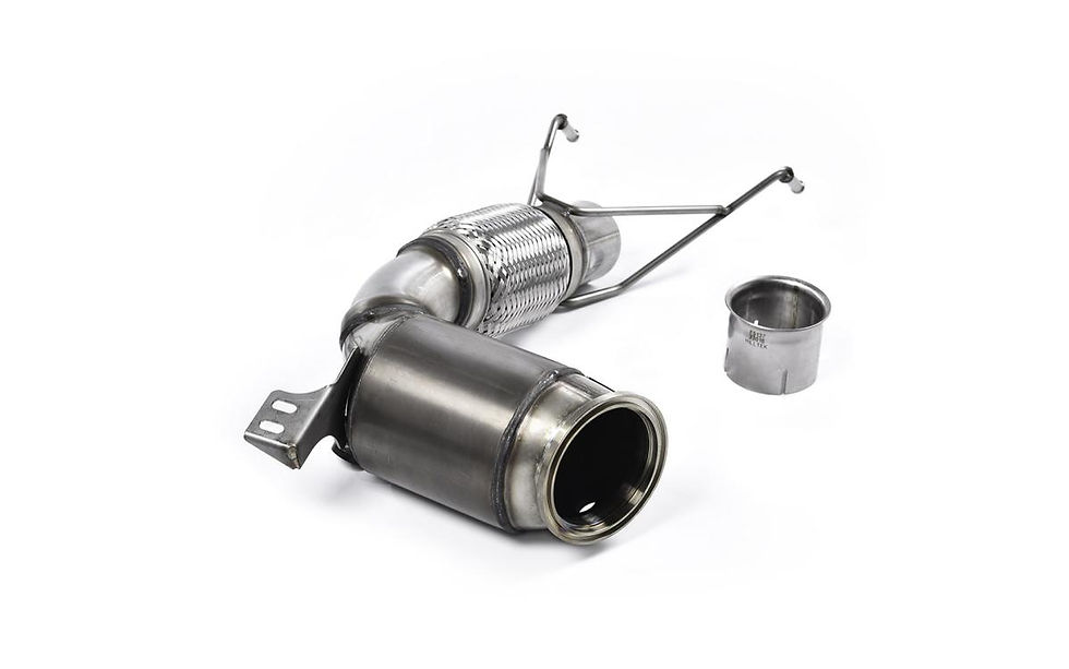 Milltek Large Bore Downpipe, Hi-Flow Sports Catalyst (OE Cat-Back) for MINI F56