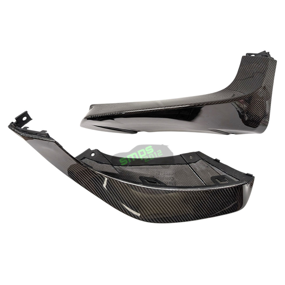 for MINI F56 GP3 Style Dry Carbon Fibre Front Splitters JCW Aero Bumper 2014–21