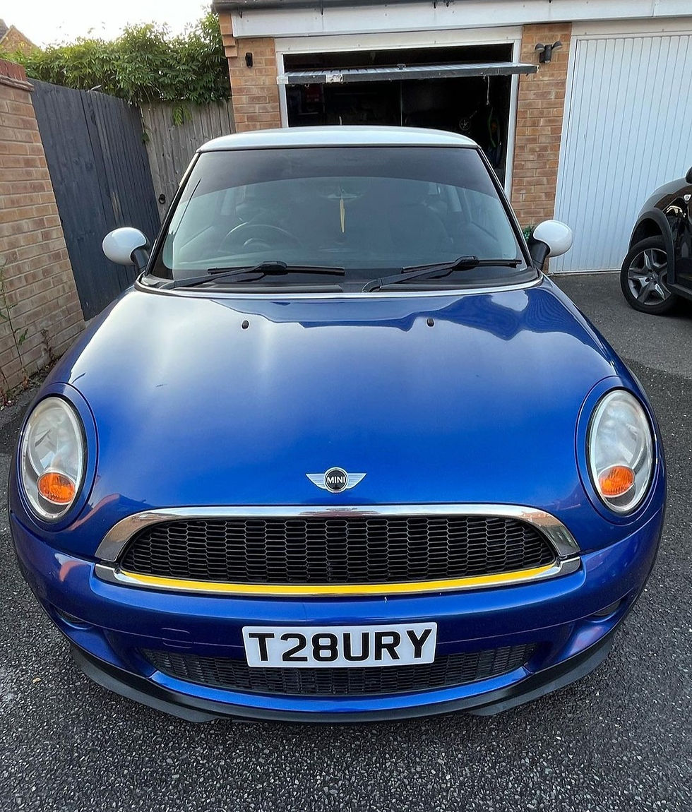 Thumbnail: Coloured Front Grille Vinyl Strip for MINI R56