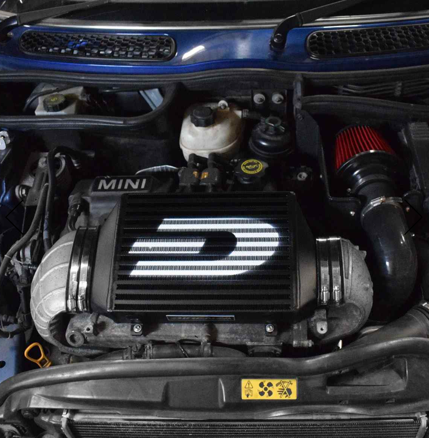 Direnza Top Mount Intercooler Kit for MINI R52 R53 Gen 1 - Cooper S 1.6