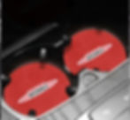 Thumbnail: John Cooper Works Non-slip Interior Cup Holder Mats, JCW