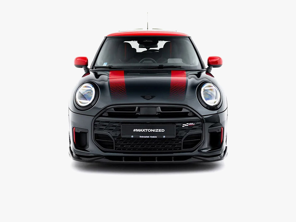 Maxton Design full body kit for MINI F66 JCW 2025 in gloss black