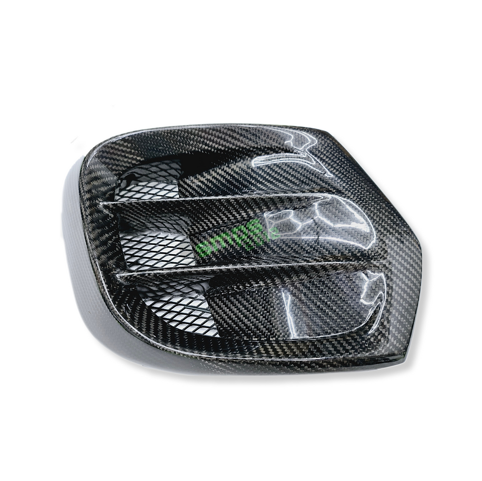 Thumbnail: for MINI F56 Genuine Carbon Fibre Bumper Aero Intakes Canards - Cooper S JCW