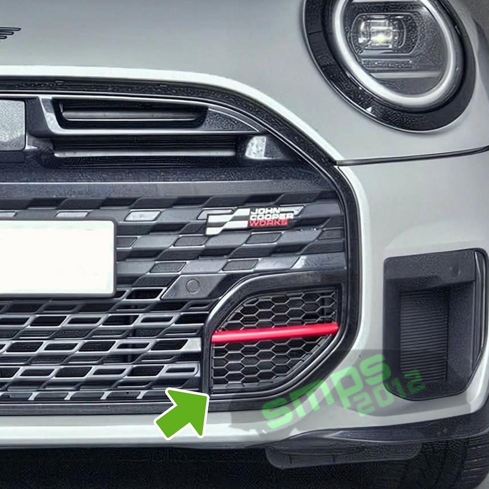 Thumbnail: Lower Front Stone Guard Duct Fin Grille Covers for MINI JCW F66 F67 (2025) Gen 4