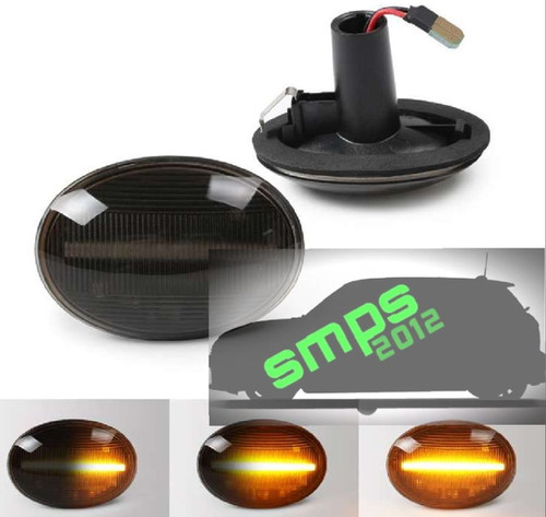 LED Indicator Running Lights for MINI R55, R56, R57, R58, R59 – Smoked ...