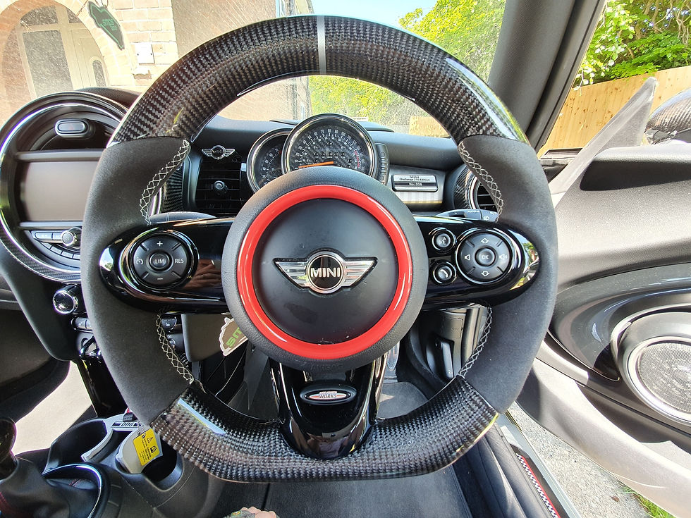Thumbnail: Mini F55 F56 F57 Gloss Black Interior Ring Covers - 11 piece Kit - Cooper S JCW