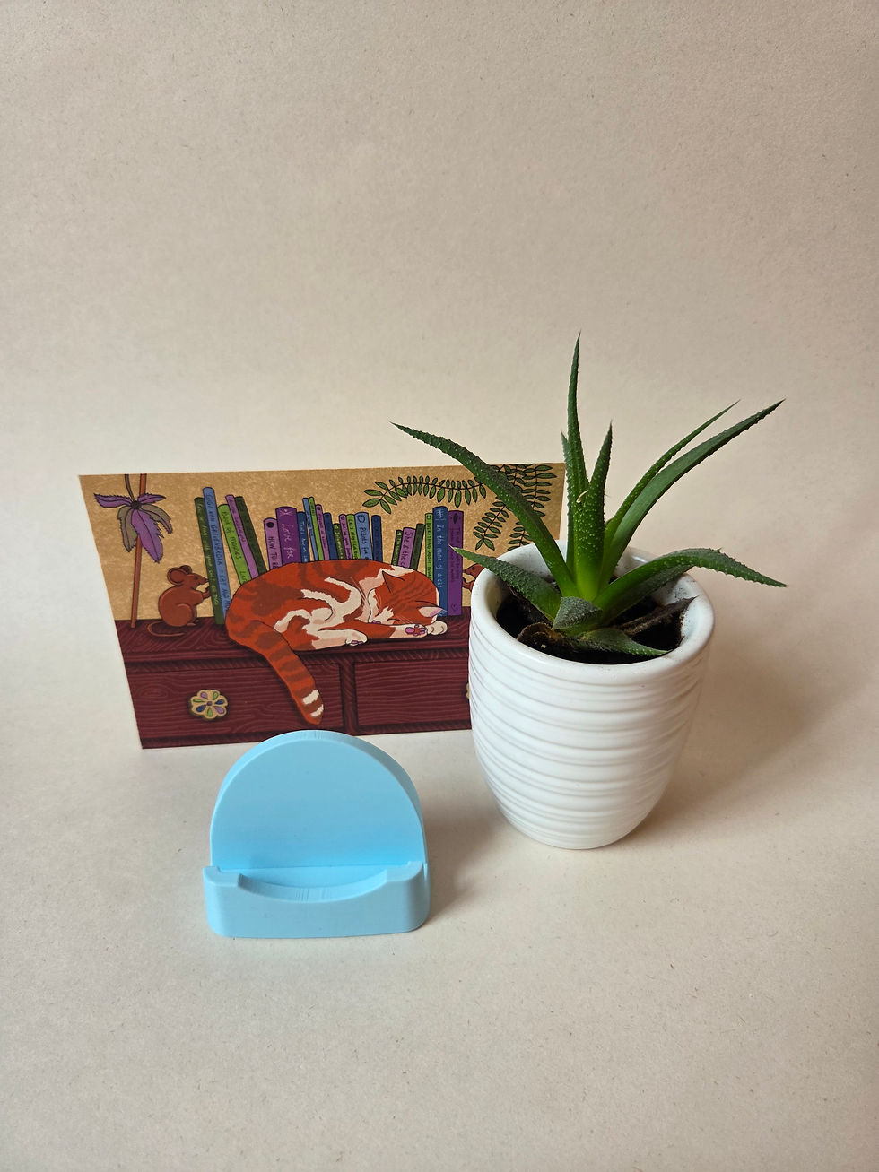 Thumbnail: Soft Blue kaarthouder