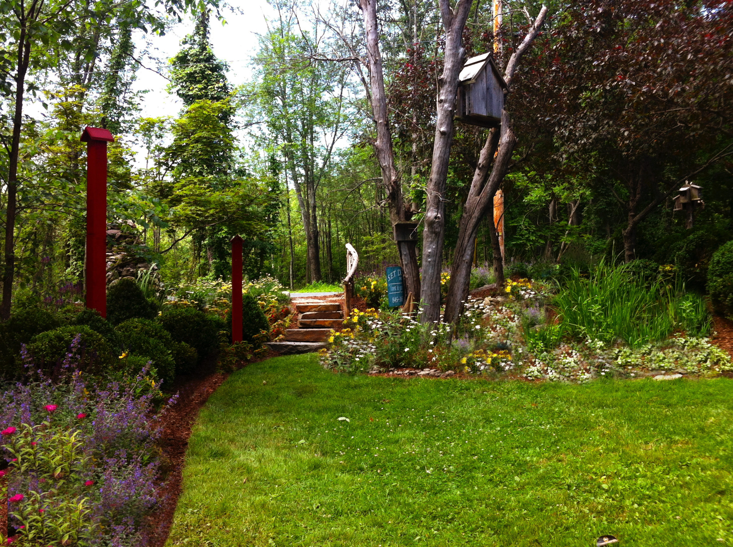 Whimsical Cottage Garden