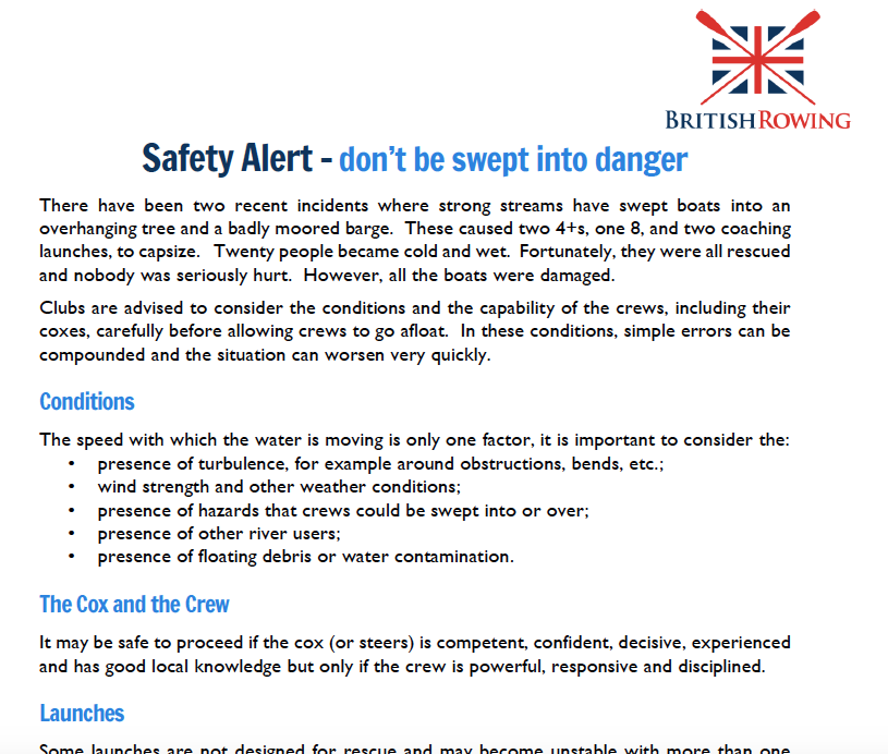 Graham (left) with John & Caroline Turnbull, Committee Member and Water Safety Adviser (WSA)