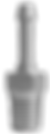 1/4" barb tip