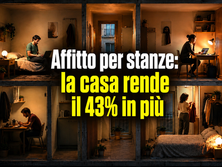 Affitto per stanze in Spagna: così la casa rende il 43% in più e diventa sempre meno accessibile