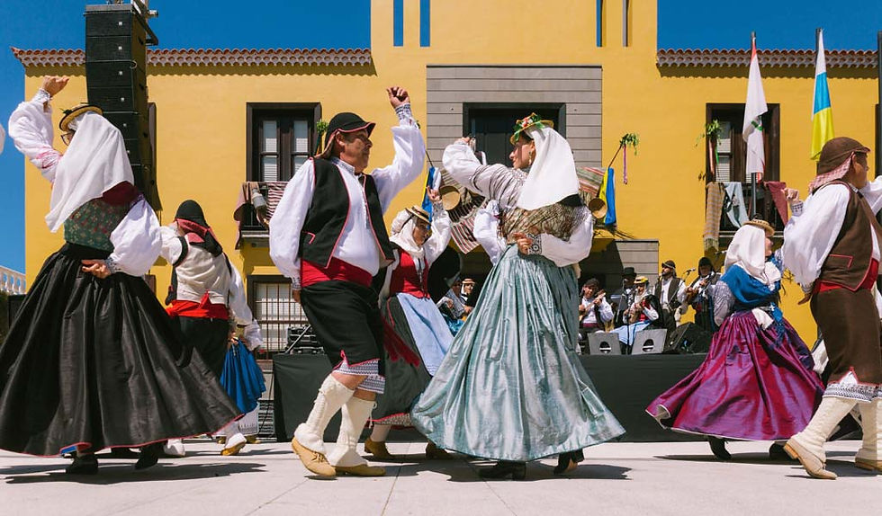 dia de canarias abiti tipici canari
