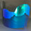 Thumbnail: Precision Revo Ice Blue Football Helmet Visor / Eye Shield