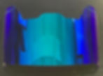 Thumbnail: Precision Revo Ice Blue Football Helmet Visor / Eye Shield