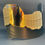 Thumbnail: Precision Revo Bronze Gold Football Helmet Visor / Eye Shield
