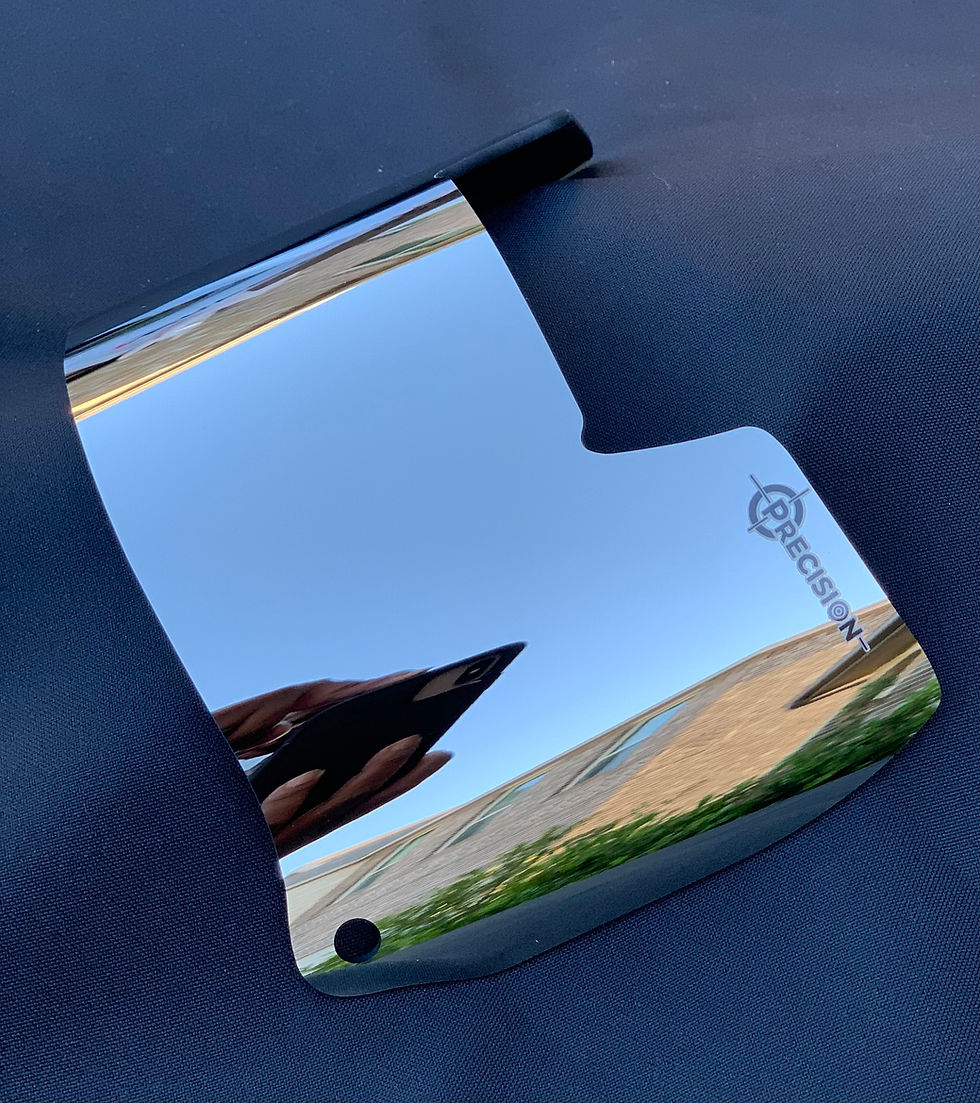 Miniatura: Precision Mirror Chrome 2.0 Football Helmet Visor / Eye Shield