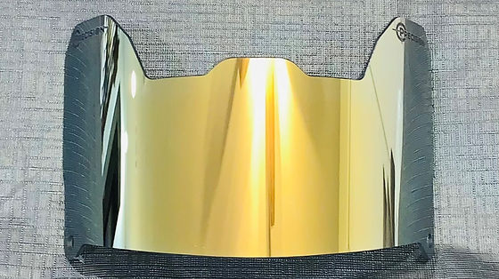 black gold smoked football helmet visor EliteTek Sports The new SHOC Zero Football Helmet Visor: Best Visor