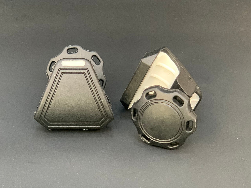 Thumbnail: Precision Clear Revo Ice Blue 2.0 Football Helmet Visor / Eye Shield