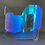 Thumbnail: Precision Clear Revo Blue Football Helmet Visor / Eye Shield
