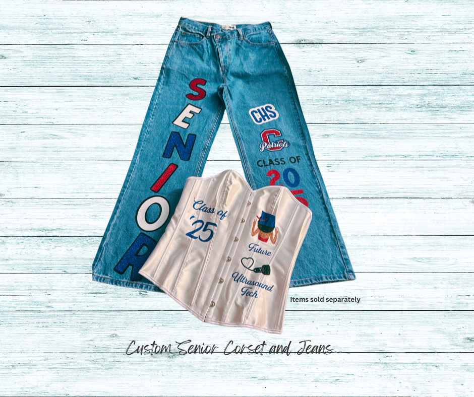 Custom Senior Corset & Jeans