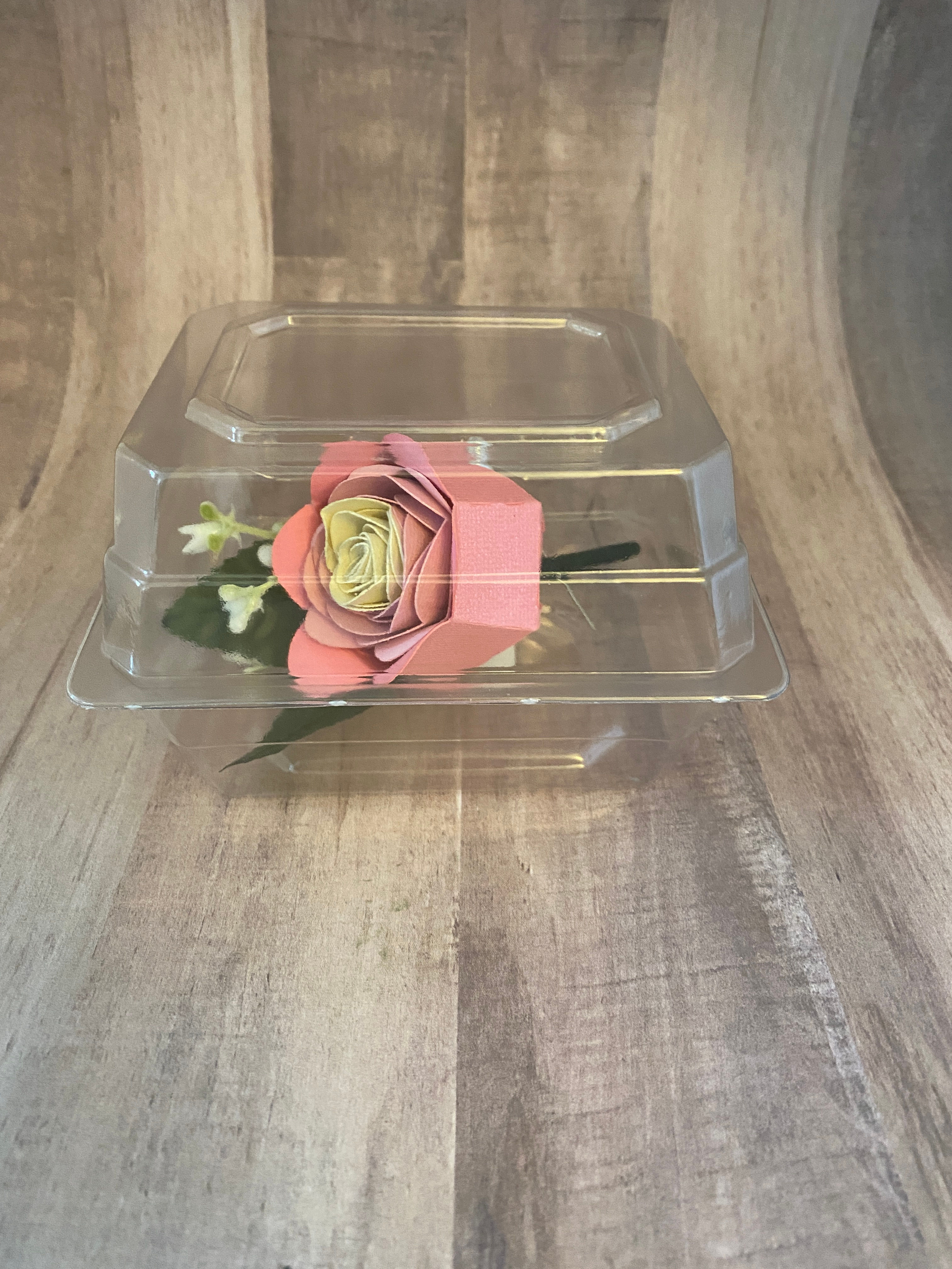 Paper Flower Boutonniere