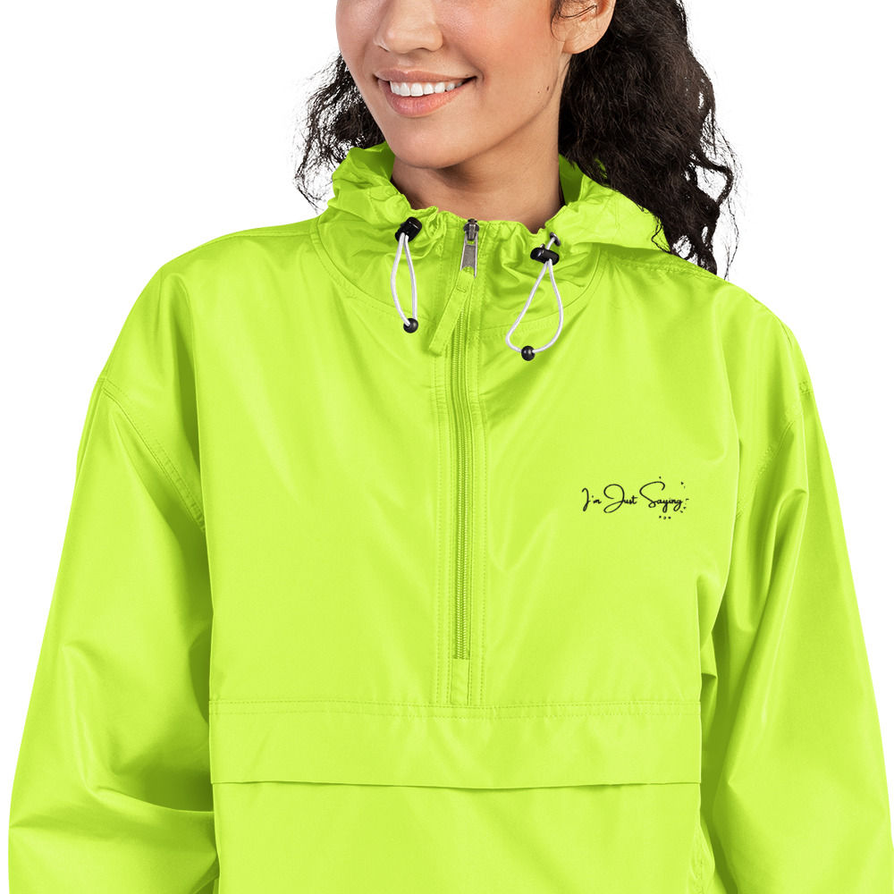 Embroidered Champion Deluxe Logo Unisex Packable Jacket