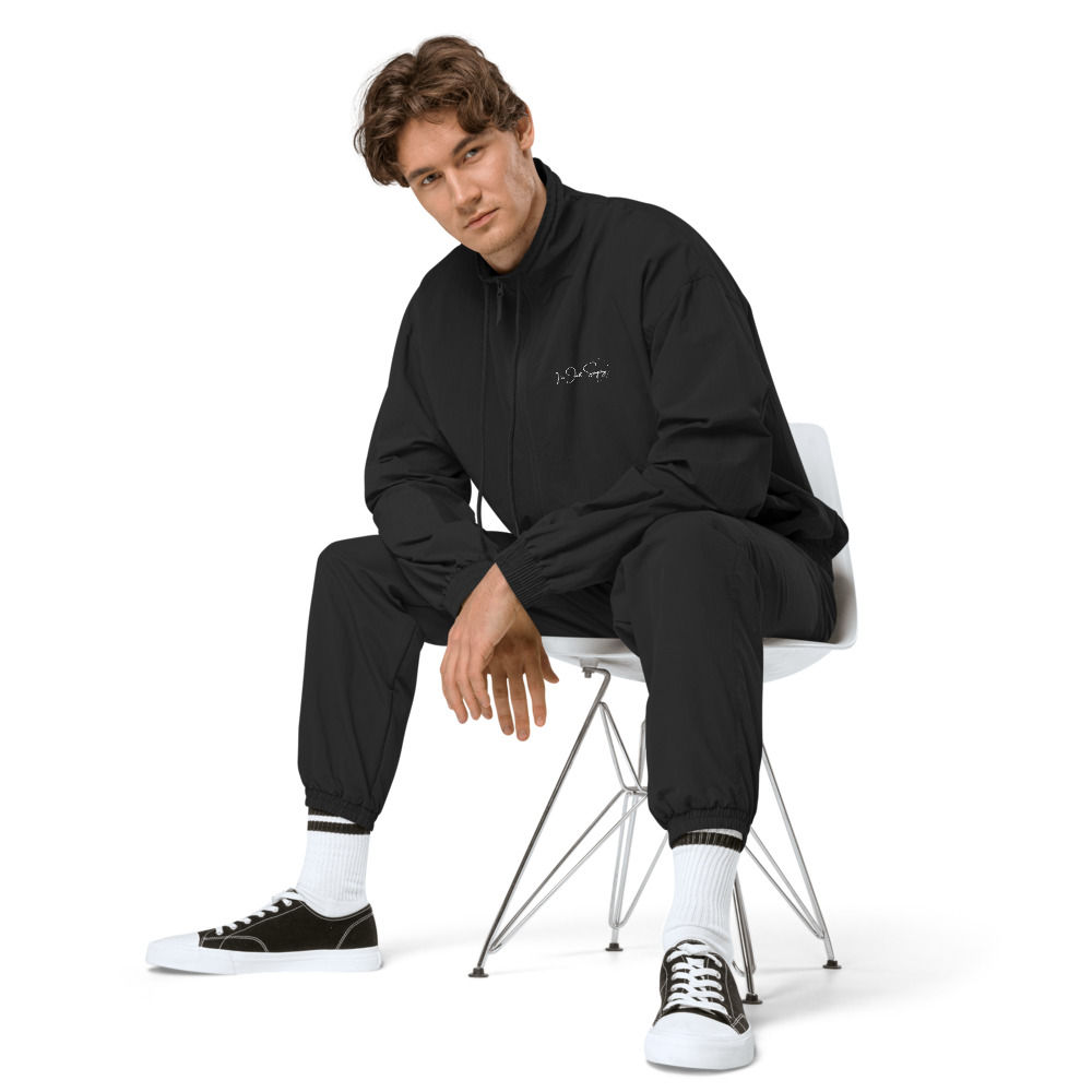 Deluxe Logo Recycled Unisex tracksuit jacket