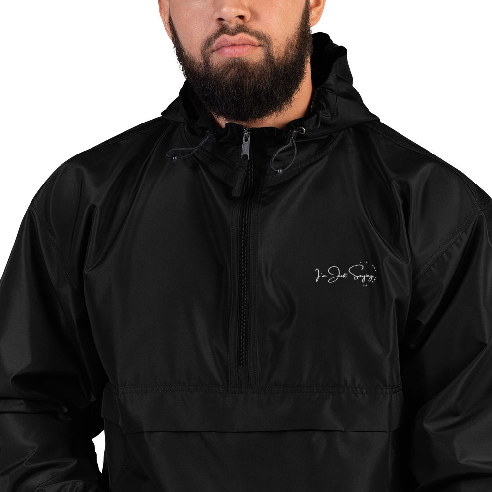 Embroidered Champion Deluxe Logo Packable Jacket