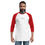 Thumbnail: 3/4 sleeve raglan Deluxe Logo Unisex shirt