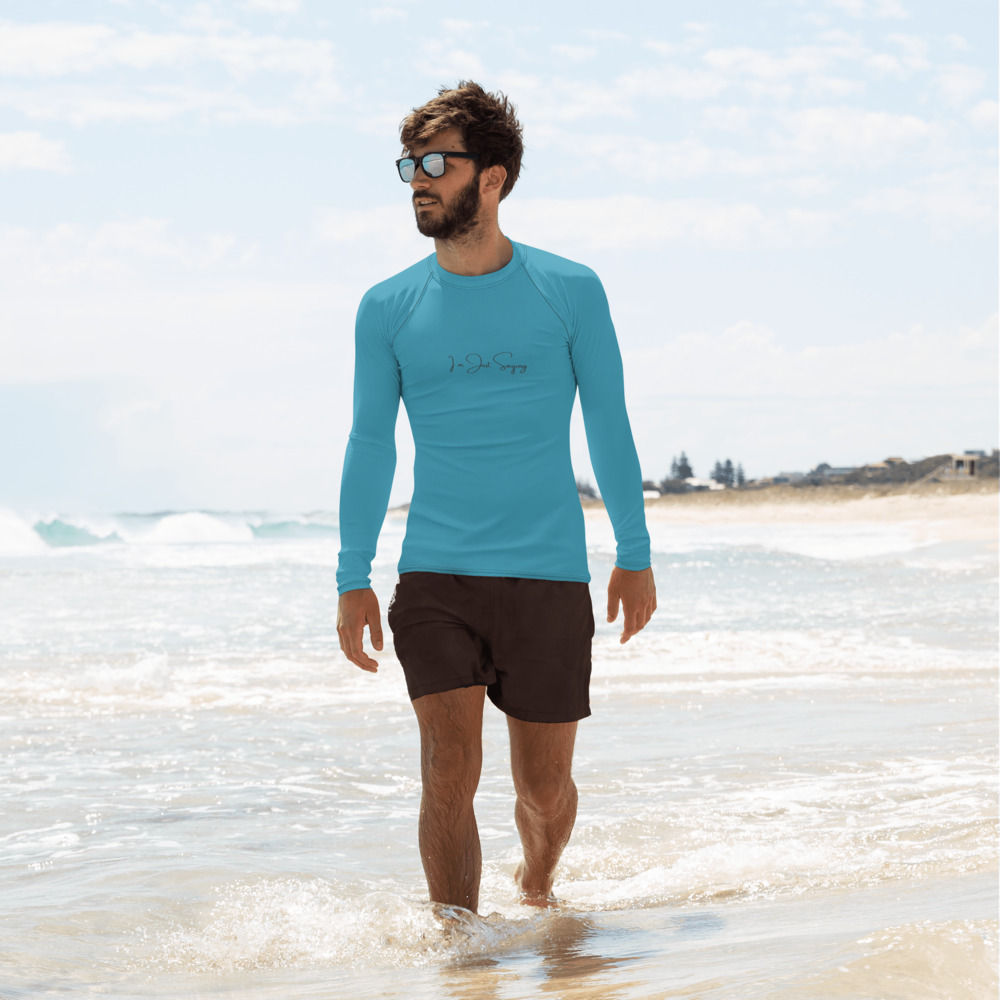 Men's Passport Vintage Beach Vibes Rash Guard