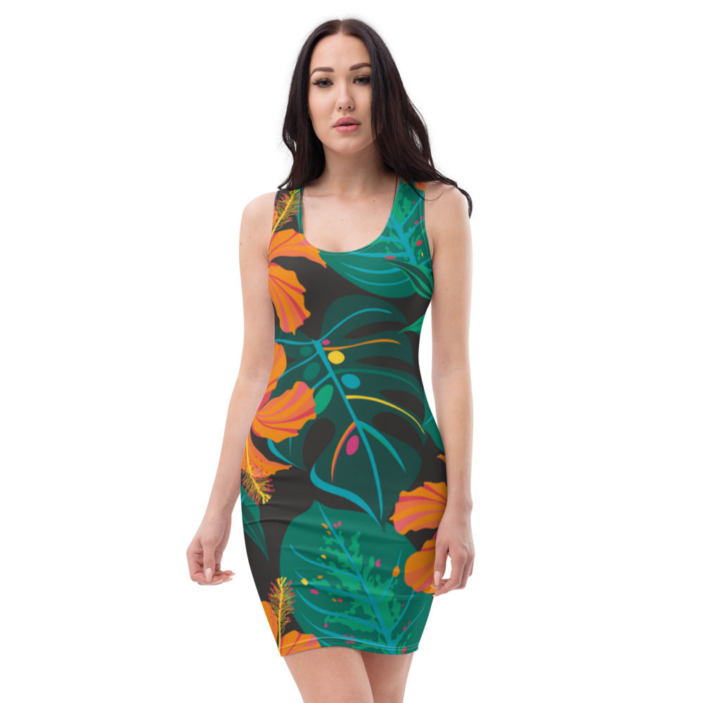 Passport Beach Vibes Bodycon Dress