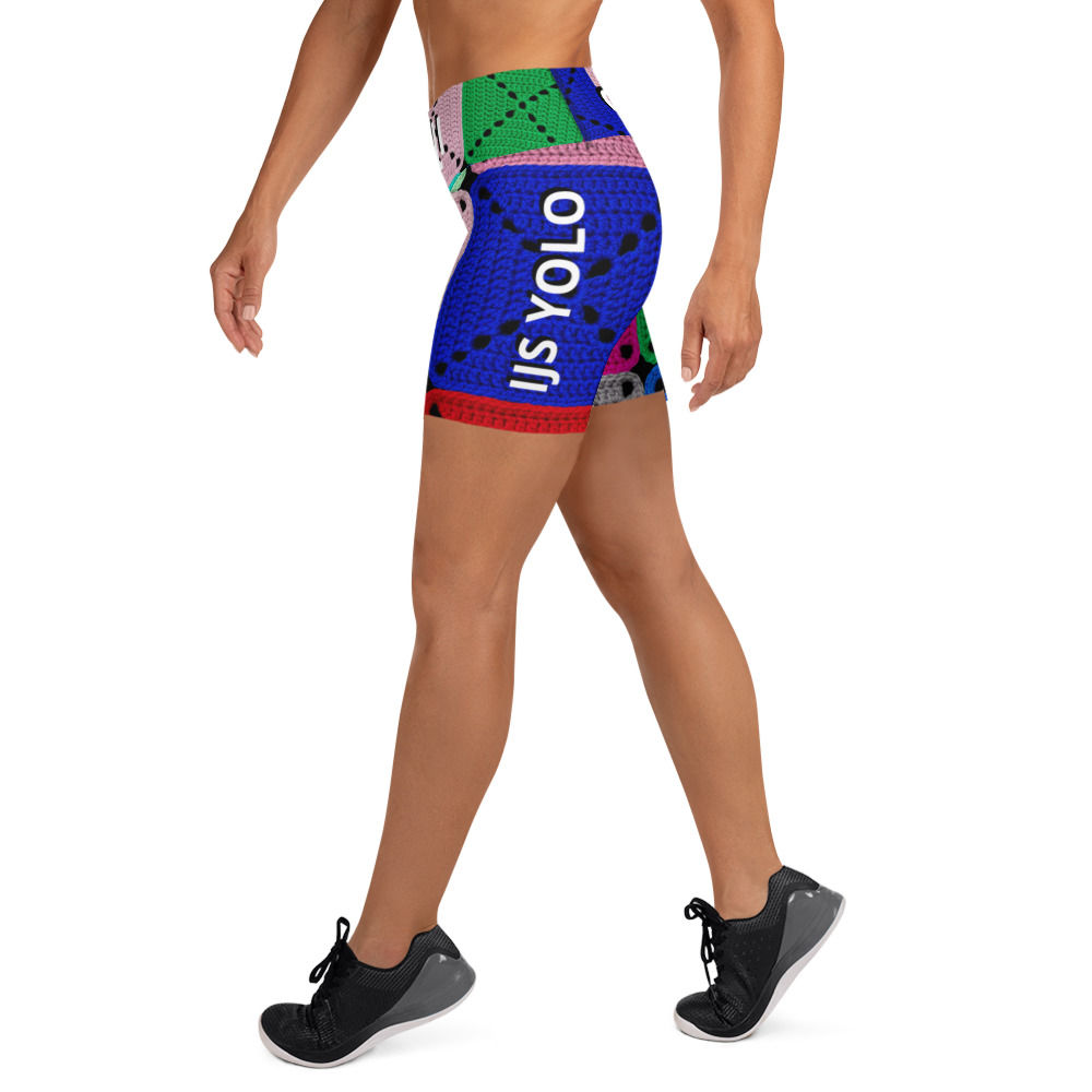 Argyle Yoga Shorts