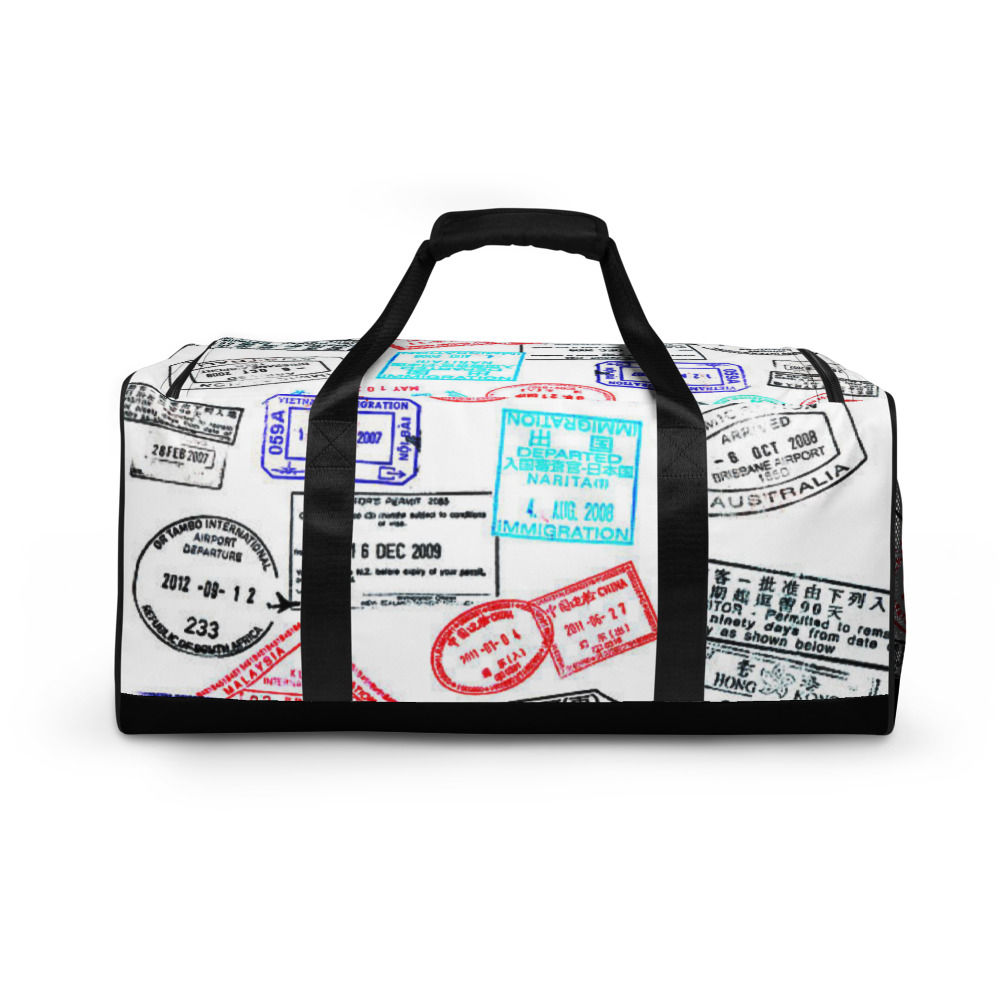 Passport duffle bag
