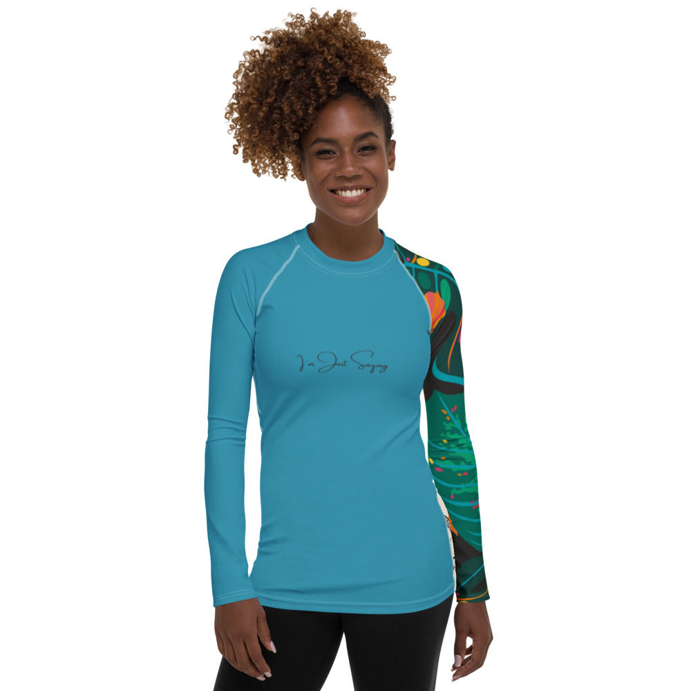 Women's Passport Vintage Logo Rash Guard Shirt