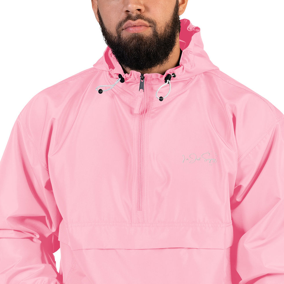 Thumbnail: Embroidered Champion Deluxe Logo Packable Jacket