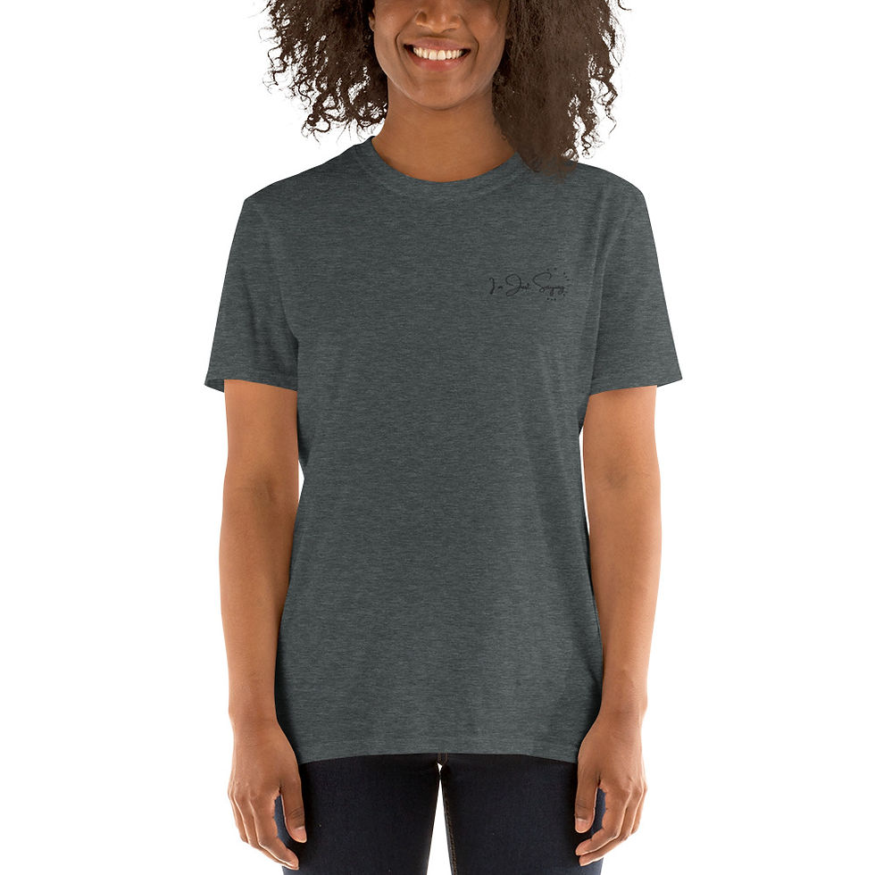 Thumbnail: Short-Sleeve Deluxe Logo Unisex T-Shirt