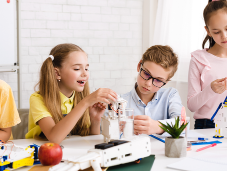 Students collaborating