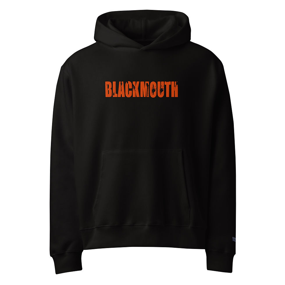 Thumbnail: Oversized heavyweight  BLACKMOUTH hoodie