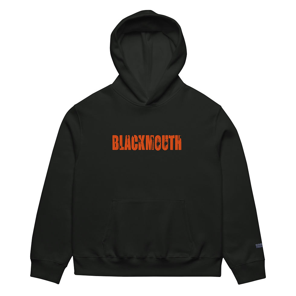 Thumbnail: Oversized heavyweight  BLACKMOUTH hoodie